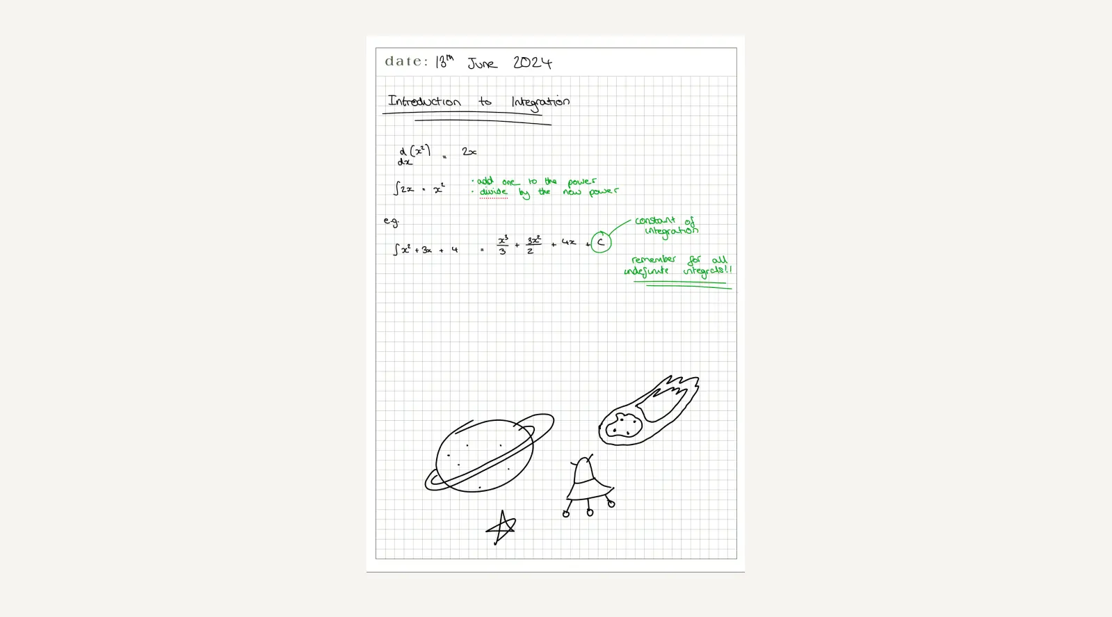 Goodnotes Note Taking Paper Template